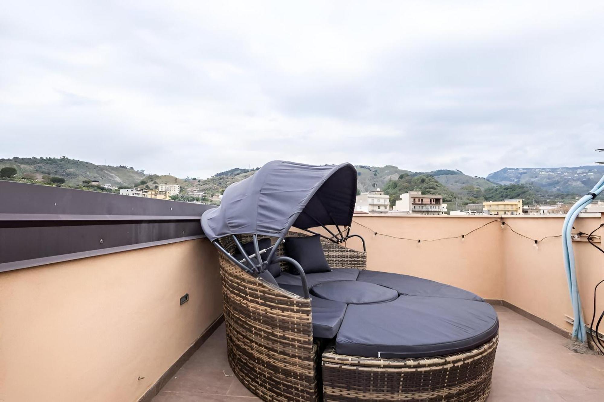 Romantico Monolocale Veranda Privata Vista Mare Reggio Calabria Exterior foto