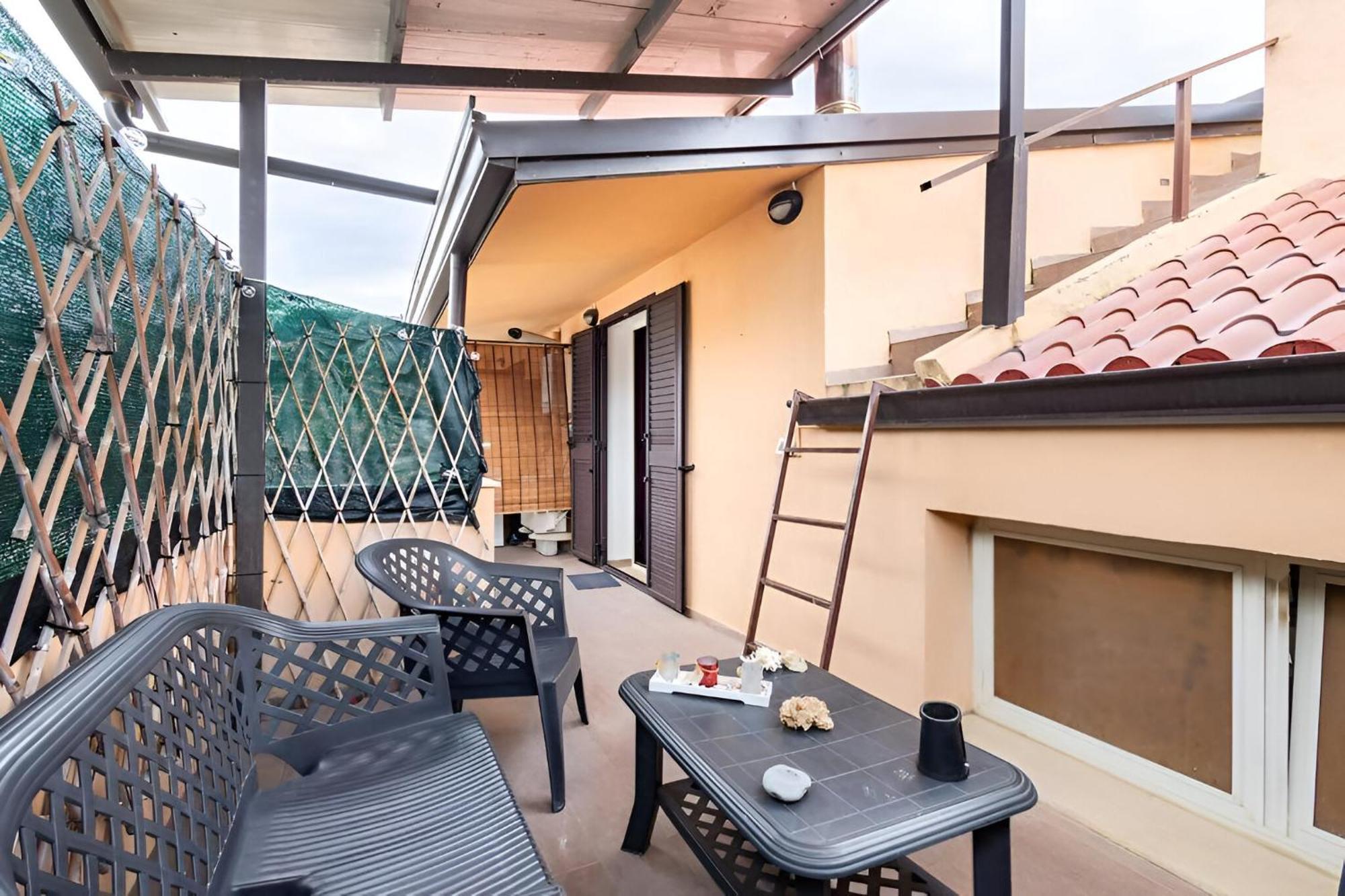 Romantico Monolocale Veranda Privata Vista Mare Reggio Calabria Exterior foto